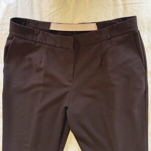 Vintage Jara Womens Plus Size 18 Tall Brown 90s Wide Leg Canvas Trouser Pants